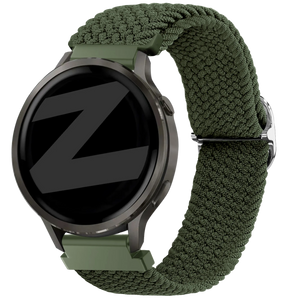 Bandz Correa trenzada ajustable Garmin Venu 2s (verde)