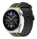 Correa deportiva con hebilla Huawei Watch GT 3 Pro 46mm (negro/amarillo)