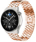 Correa acero pez Huawei Watch GT 3 Pro 46mm (oro rosa)