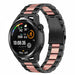 Correa de acero Huawei Watch GT (negro/rosa)