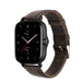 Correa cuero Amazfit GTS 2 (marrón oscuro)