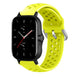 Correa silicona agujeros Amazfit GTS 2 (amarillo)