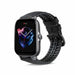 Correa silicona/cuero Amazfit GTS 3 (negra)