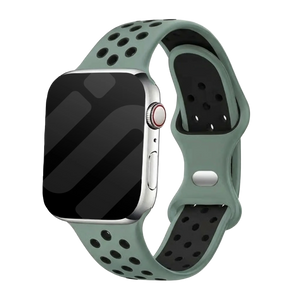 Correa deportiva Apple Watch (cian/negro)