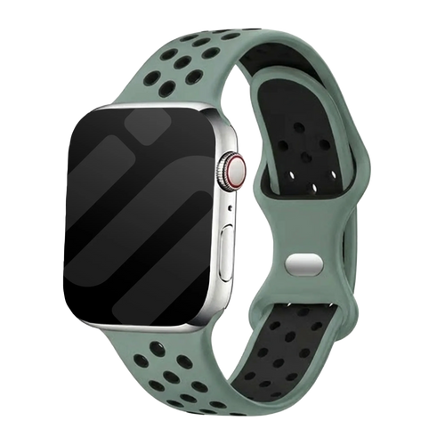 Correa deportiva Apple Watch (cian/negro)