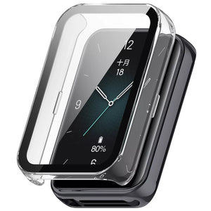 Funda rígida Honor Band 9 con cristal (transparente)