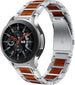 Samsung Galaxy Watch 46mm Wood/Steel Strap (Silver)