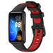 Correa transpirable Huawei Band 8 (negro/rojo)