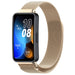 Correa milanesa Huawei Band 8 (champán)