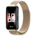 Correa milanesa Huawei Band 9 (champán)