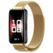 Correa milanesa Huawei Band 9 (dorado)