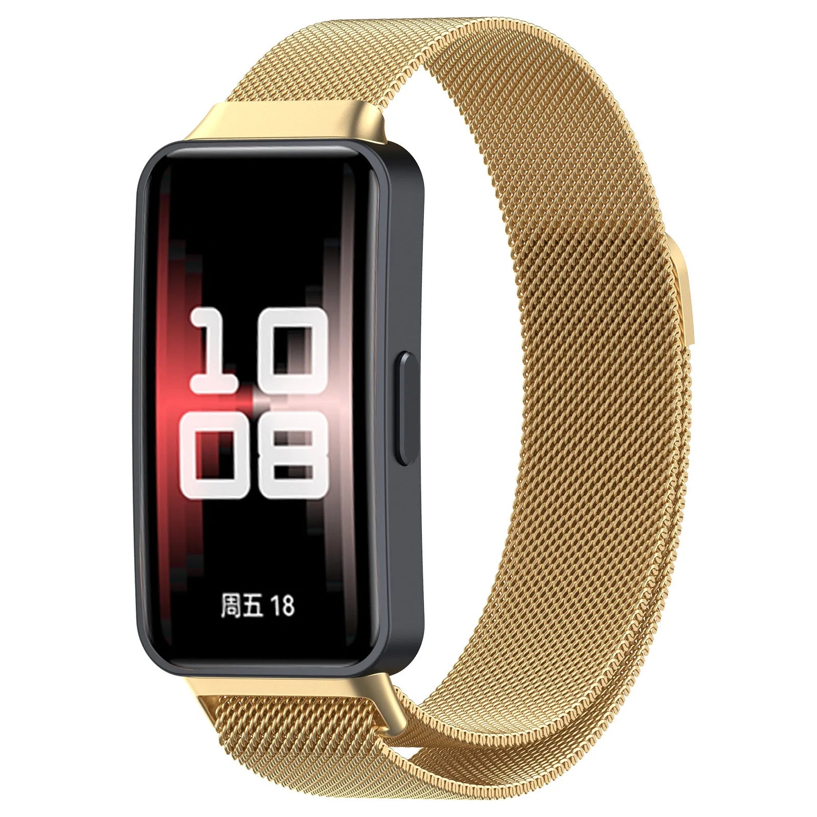 Correa milanesa Huawei Band 10 (dorado)