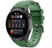 Correa silicona Huawei Watch 3 (Pro) (verde ejárcito)