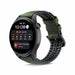 Correa silicona/cuero Huawei Watch 3 (Pro) (verde)