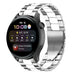 Correa acero Huawei Watch 3 (Pro) (plata/blanco)