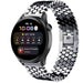 Correa acero Huawei Watch 3 (Pro) pescado (negro)