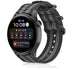 Correa nylon con hebilla Huawei Watch 3 (Pro) (negro/gris)