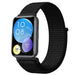 Correa nylon Huawei Watch Fit 2 (negra)