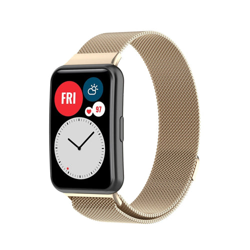 Correa Milanesa Huawei Watch Fit SE (champán)