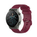 Correa silicona lujo Huawei Watch GT 2 Pro (rojo oscuro)