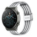 Correa acero inoxidable Huawei Watch GT 2 Pro (plata/negro)