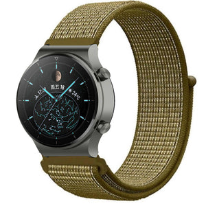 huawei-watch-gt-2-pro-nylon-band-olijf