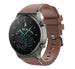 Correa silicona Huawei Watch GT 2 Pro (marrón café)