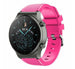 Huawei Watch GT 2 Pro Silicone Strap with Buckle (Bright Pink)