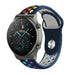 Correa deportiva Huawei Watch GT 2 Pro (azul oscuro/arcoíris)