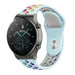 Correa deportiva Huawei Watch GT 2 Pro (azul claro/arcoíris)