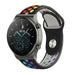 Correa deportiva Huawei Watch GT 2 Pro (negro/arcoíris)