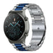Correa acero Huawei Watch GT 2 Pro (plata/azul)