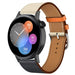 Correa cuero Huawei Watch GT 3 42mm (blanco/azul oscuro)