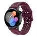 Correa silicona estampada Huawei Watch GT 3 42mm (burdeos)