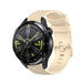 Correa silicona lujo Huawei Watch GT 3 46mm (beige)