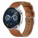 Correa cuero Huawei Watch GT 3 46mm (cafe)