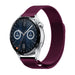 Correa milanese Huawei Watch GT 3 Pro 46mm (morado)