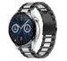 Correa acero Huawei Watch GT 3 46mm (negro/plata)