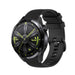 Correa silicona lujo Huawei Watch GT 3 46mm (negra)