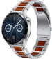 Huawei Watch GT 3 46mm Wood/Steel Strap (Silver)