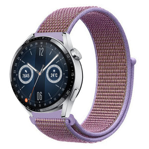 Nylon Strap, on a watch, 3/4 front view