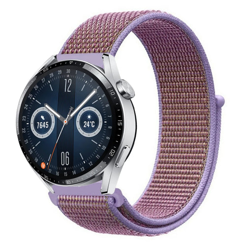 Nylon Strap, on a watch, 3/4 front view