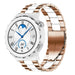 Correa acero Huawei Watch GT 3 Pro 43mm (oro rosa/blanco)