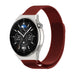 Correa milanesa Huawei Watch GT 3 Pro 46mm (roja)