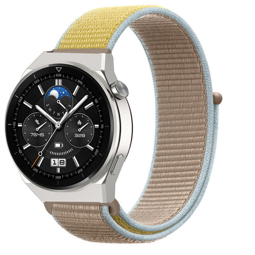 huawei-watch-gt-3-pro-46mm-nylon-bandje-camel
