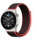 Huawei Watch GT 3 Pro 46mm Nylon Strap (Black/Coral)