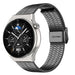 Correa acero lujo Huawei Watch GT 3 Pro 46mm (negro)