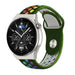 Correa deportiva Huawei Watch GT 3 Pro 46mm (verde militair/arcoíris)