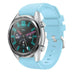 Correa de silicona con hebilla Huawei Watch GT 2 (azul bebé)