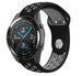 Correa sport Huawei Watch GT/GT 2 (negro/gris)